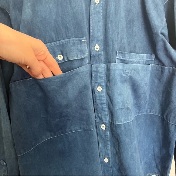 Vintage Ocean Pacific Indigo dyed shirt - Picture 4 of 7